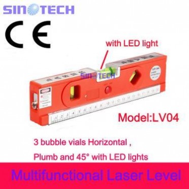 多功能數顯LED**水平儀LED水平尺 lv04 帶1米圈尺 **標線儀